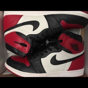 Jordan 1 Bred Toes